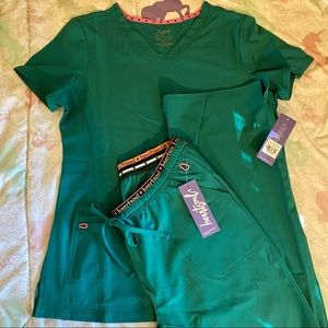 Heartsoul Hunter Green Scrubs Set